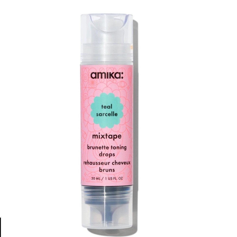 Amika Mixtape Toning Drops - Teal Drops for Brunettes NWT